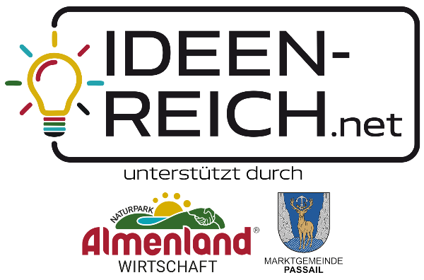 ideen-reich.net unterstützt durch Almenland Wirtschaft und Marktgemeinde Passail
